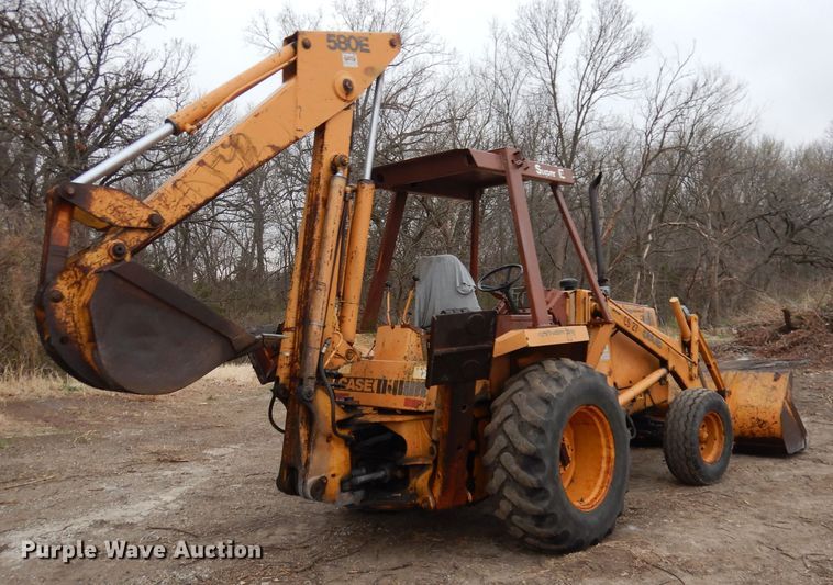 image for item DH8997 1986 Case 580 Super E  backhoe