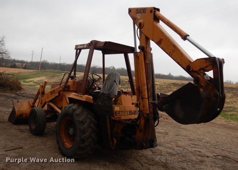 image for item DH8997 1986 Case 580 Super E  backhoe