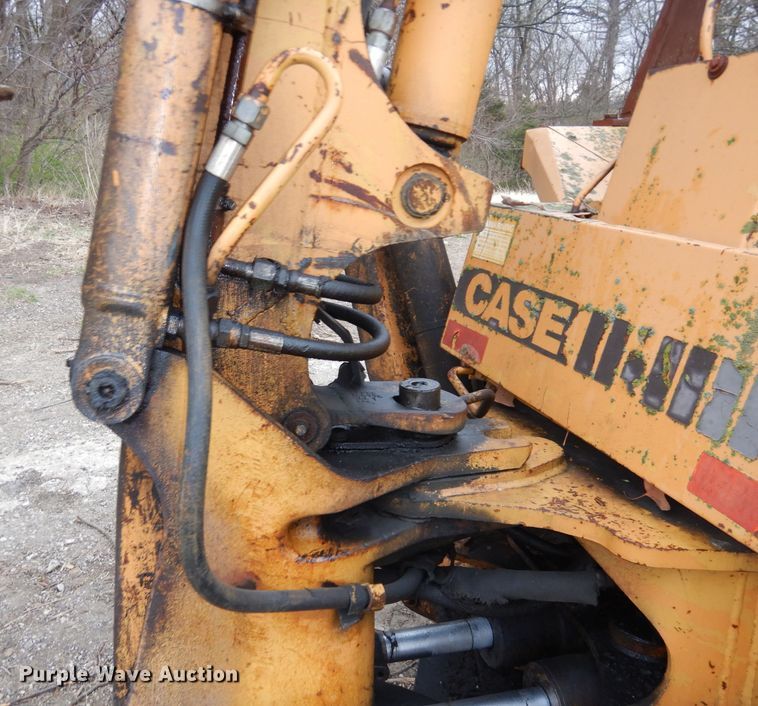 image for item DH8997 1986 Case 580 Super E  backhoe