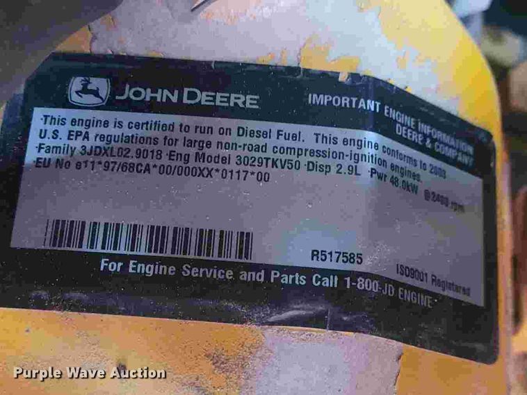 image for item DJ1298 2003 John Deere 250 skid steer loader