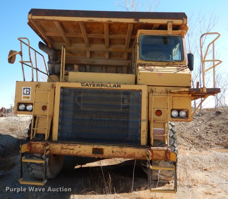 image for item DK3640 1983 Caterpillar 773B  haul truck