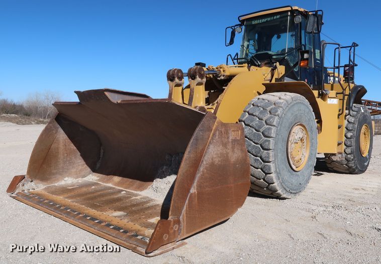 image for item DK3641 2010 Caterpillar 980H  wheel loader