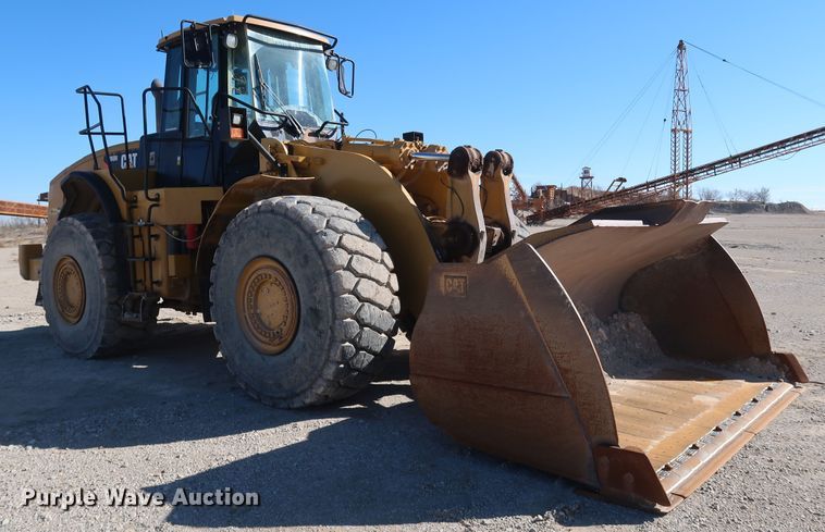 image for item DK3641 2010 Caterpillar 980H  wheel loader