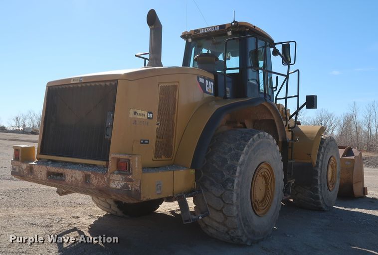 image for item DK3641 2010 Caterpillar 980H  wheel loader