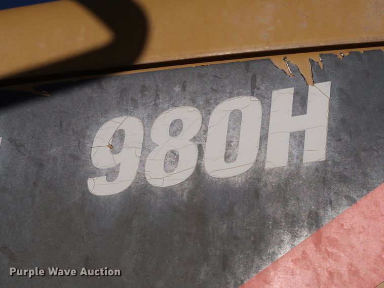 image for item DK3641 2010 Caterpillar 980H  wheel loader