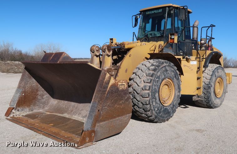image for item DK3642 2007 Caterpillar 980H  wheel loader