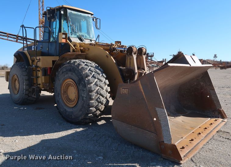 image for item DK3642 2007 Caterpillar 980H  wheel loader