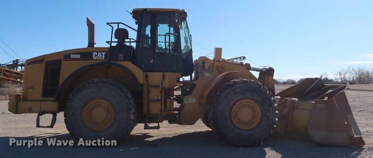 image for item DK3642 2007 Caterpillar 980H  wheel loader