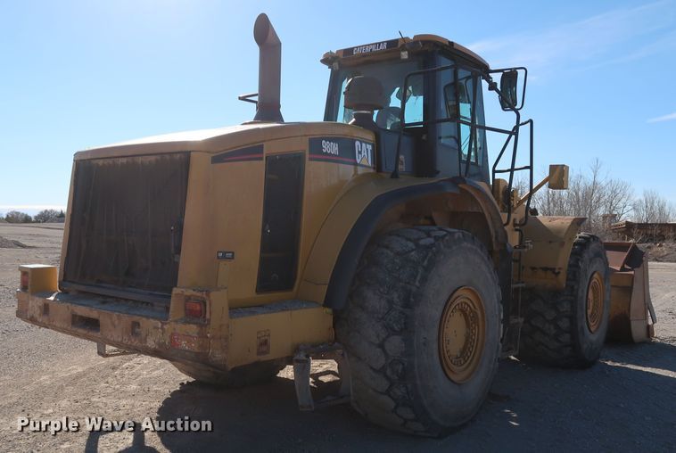 image for item DK3642 2007 Caterpillar 980H  wheel loader
