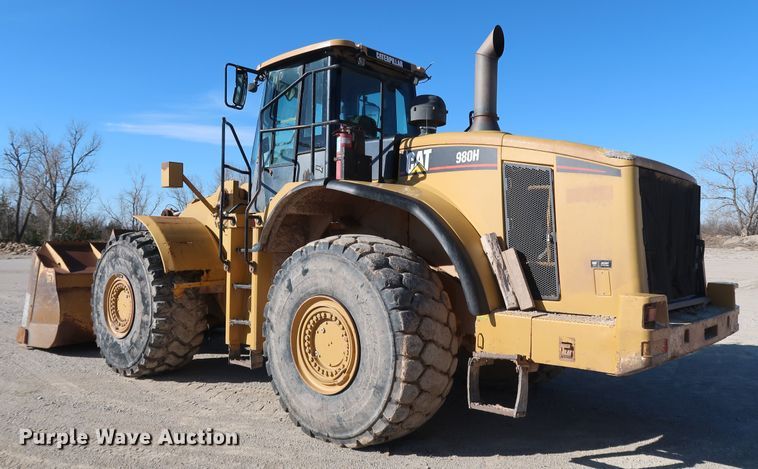 image for item DK3642 2007 Caterpillar 980H  wheel loader