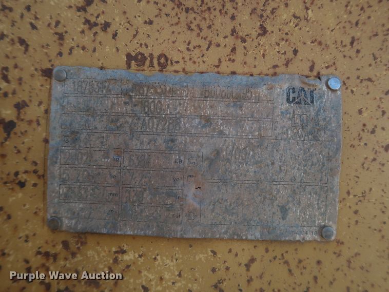 image for item DK3642 2007 Caterpillar 980H  wheel loader