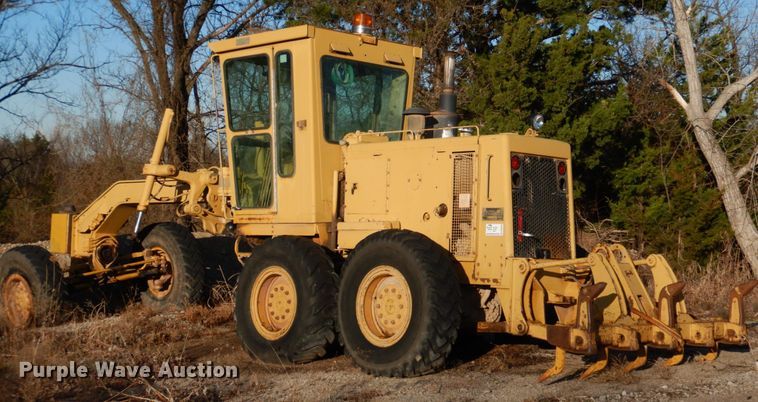 image for item DK3646 1983 Caterpillar 12G  motor grader