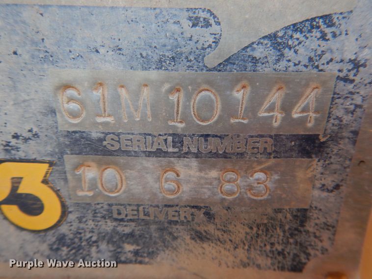 image for item DK3646 1983 Caterpillar 12G  motor grader