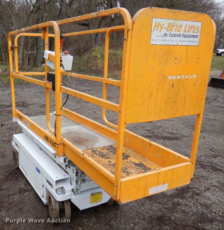 image for item DL3737 2013 Hy-Brid HB1430  scissor lift