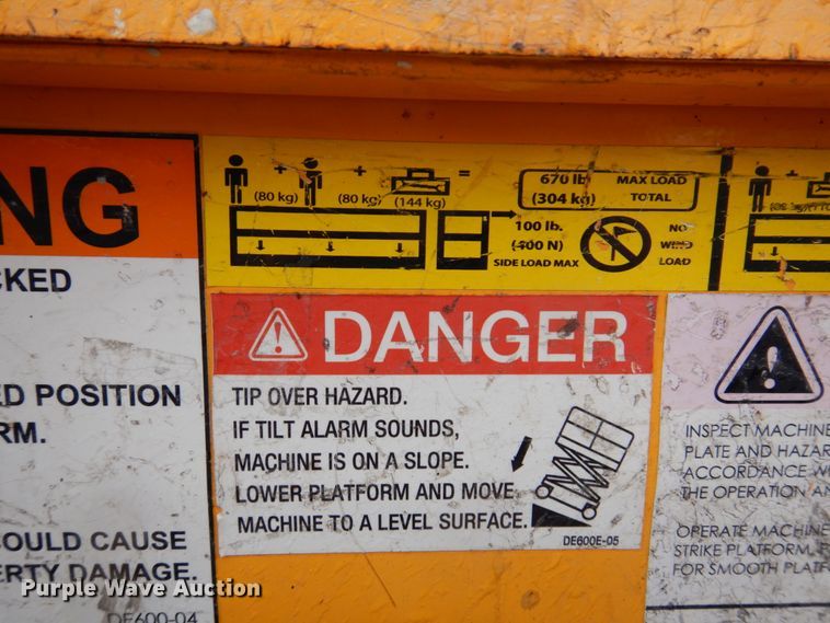 image for item DL3737 2013 Hy-Brid HB1430  scissor lift