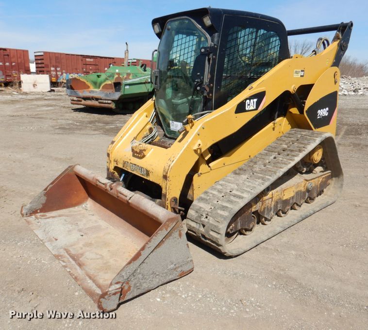 image for item DM6070 2010 Caterpillar 289C  tracked skid steer loader