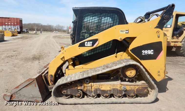 image for item DM6070 2010 Caterpillar 289C  tracked skid steer loader
