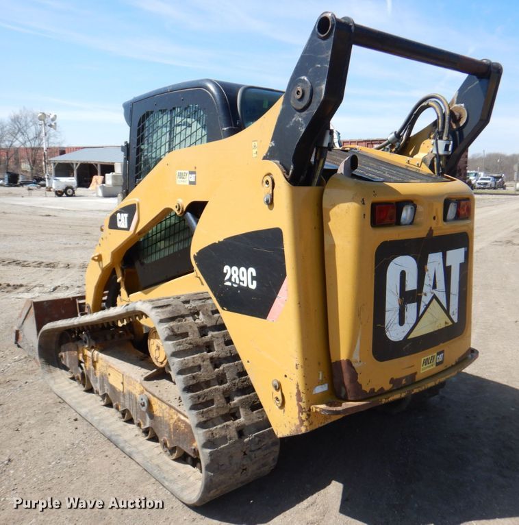 image for item DM6070 2010 Caterpillar 289C  tracked skid steer loader