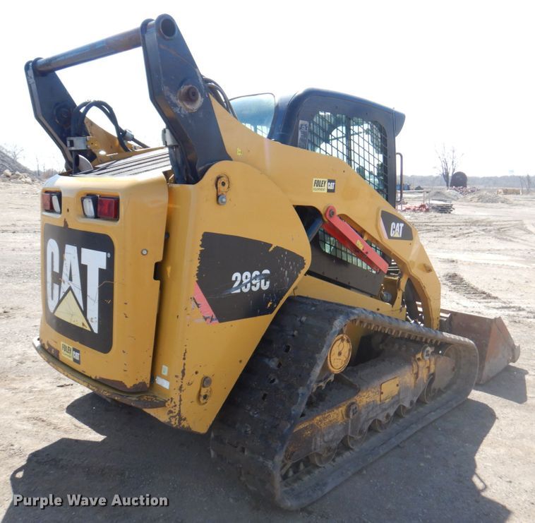 image for item DM6070 2010 Caterpillar 289C  tracked skid steer loader