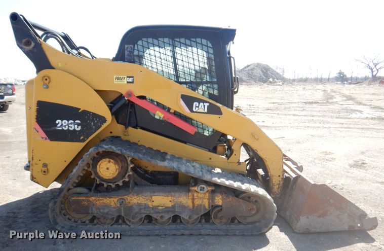 image for item DM6070 2010 Caterpillar 289C  tracked skid steer loader