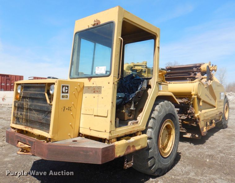 image for item DM6071 1976 Caterpillar 613B  elevating scraper