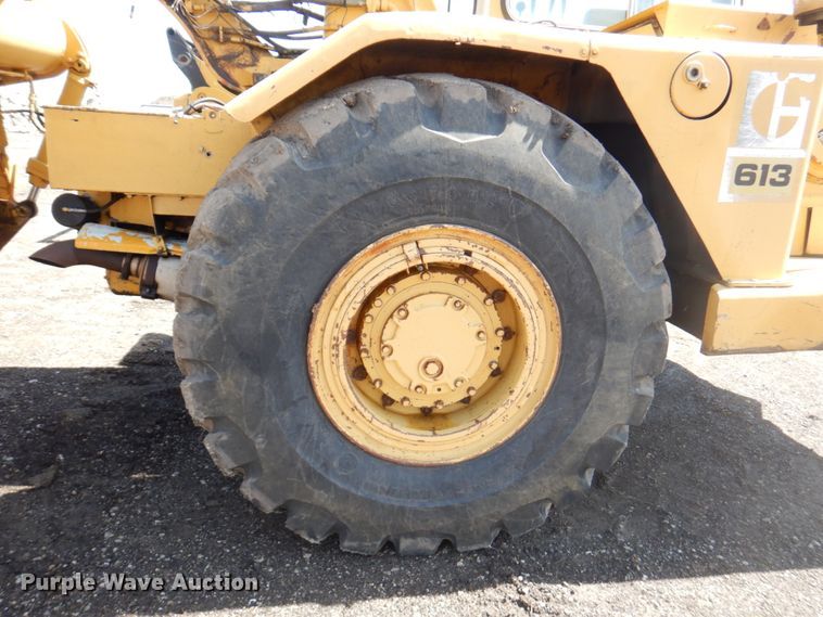 image for item DM6071 1976 Caterpillar 613B  elevating scraper