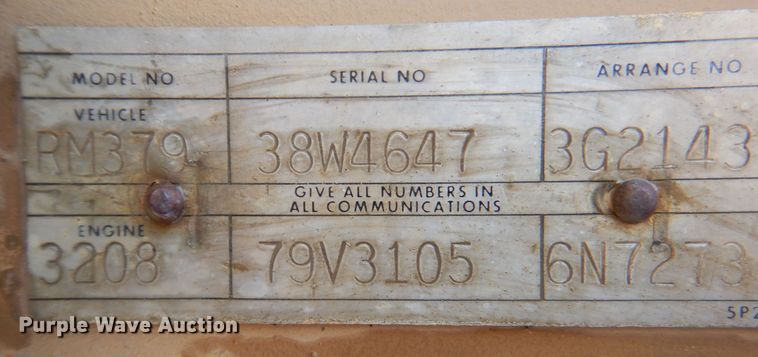 image for item DM6071 1976 Caterpillar 613B  elevating scraper