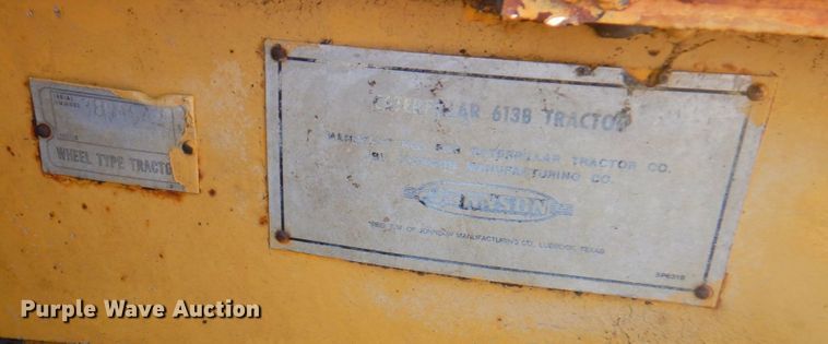 image for item DM6071 1976 Caterpillar 613B  elevating scraper