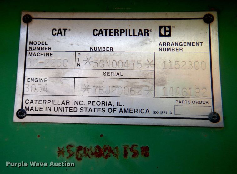 image for item DM6072 Barber Greene BG225C  paver