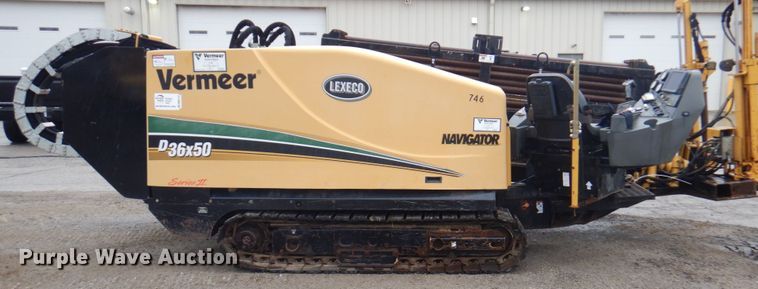 image for item DM6112 2013 Vermeer D36X50 Series II  directional boring unit