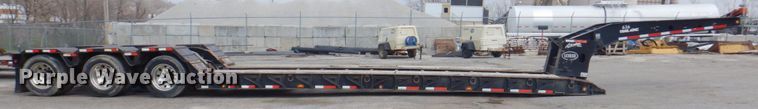 image for item DM6114 2010 Trail King TK110HDG533  lowboy equipment trailer