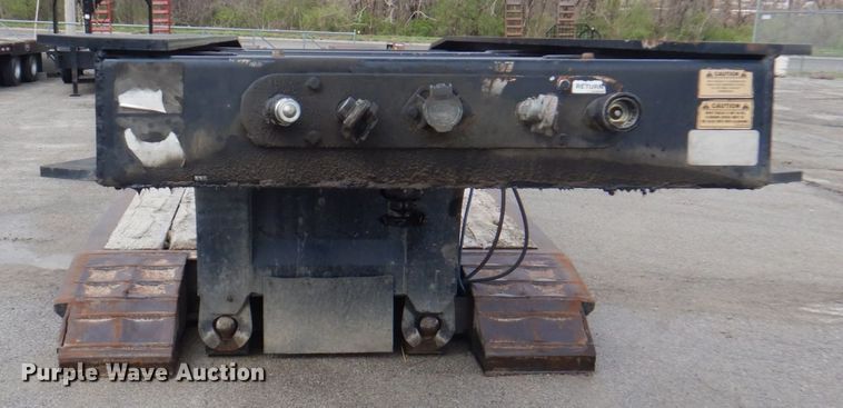 image for item DM6114 2010 Trail King TK110HDG533  lowboy equipment trailer