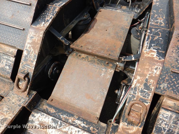 image for item DM6114 2010 Trail King TK110HDG533  lowboy equipment trailer