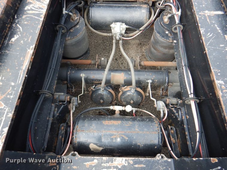 image for item DM6114 2010 Trail King TK110HDG533  lowboy equipment trailer