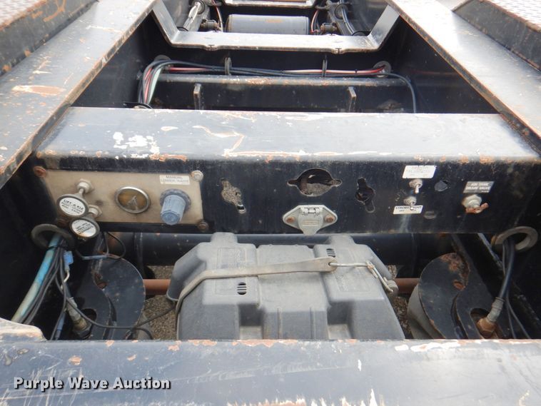 image for item DM6114 2010 Trail King TK110HDG533  lowboy equipment trailer