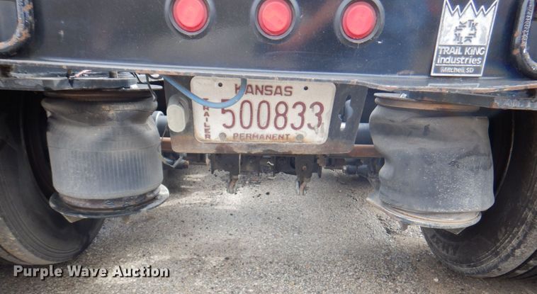 image for item DM6114 2010 Trail King TK110HDG533  lowboy equipment trailer