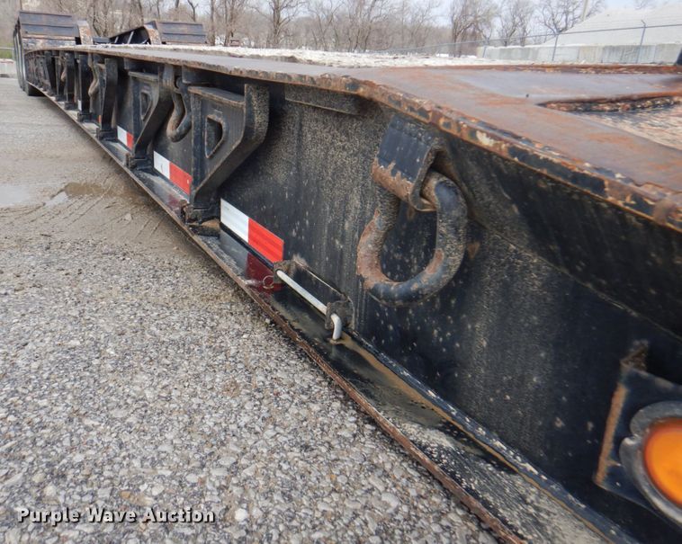 image for item DM6114 2010 Trail King TK110HDG533  lowboy equipment trailer