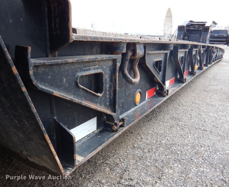image for item DM6114 2010 Trail King TK110HDG533  lowboy equipment trailer