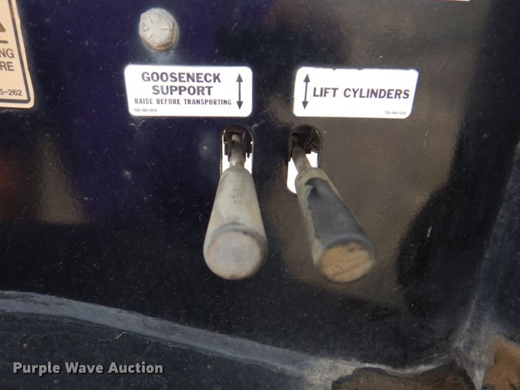 image for item DM6114 2010 Trail King TK110HDG533  lowboy equipment trailer