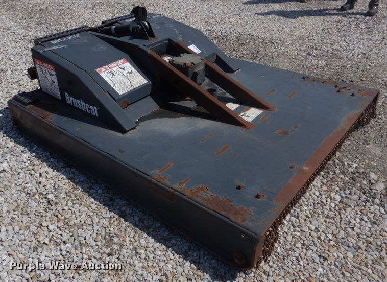 image for item DM7257 Bobcat Brushcat 72  skid steer rotary mower