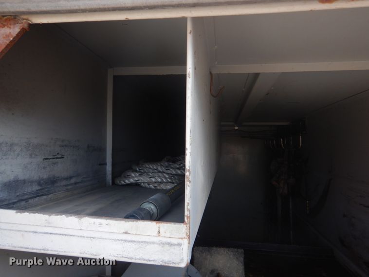 image for item DM7258 1996 Ford F800  dump flatbed truck