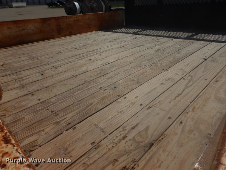 image for item DM7258 1996 Ford F800  dump flatbed truck