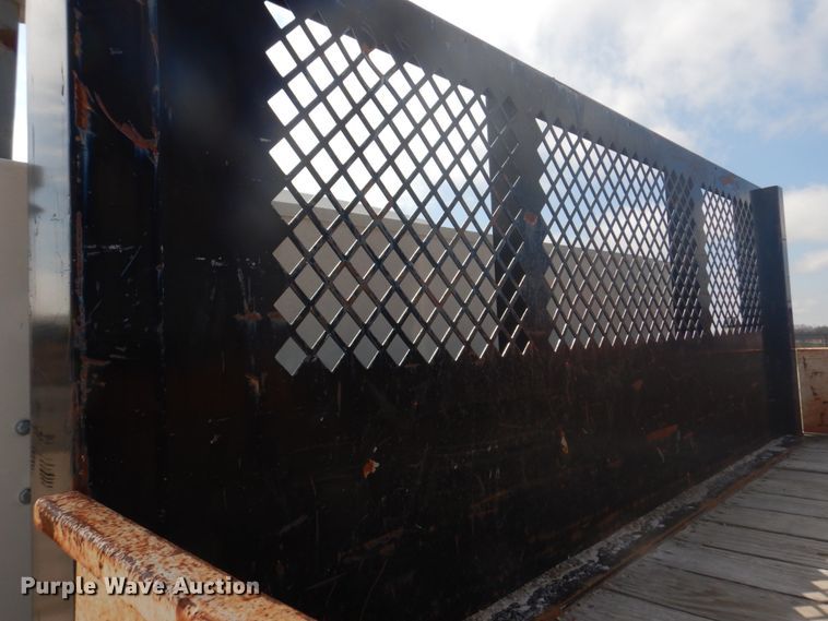 image for item DM7258 1996 Ford F800  dump flatbed truck