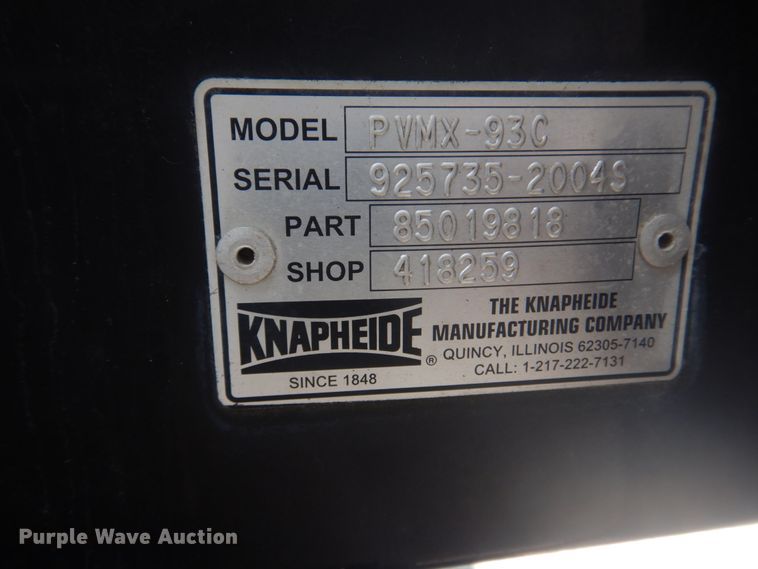 image for item DM7258 1996 Ford F800  dump flatbed truck