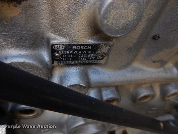 image for item DM7258 1996 Ford F800  dump flatbed truck