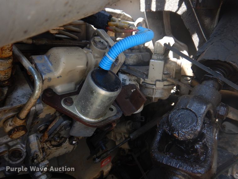 image for item DM7258 1996 Ford F800  dump flatbed truck