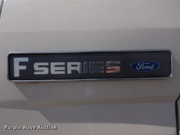 image for item DM7258 1996 Ford F800  dump flatbed truck