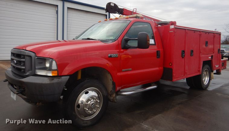 image for item DM7261 2004 Ford F550 Super Duty  utility / service truck