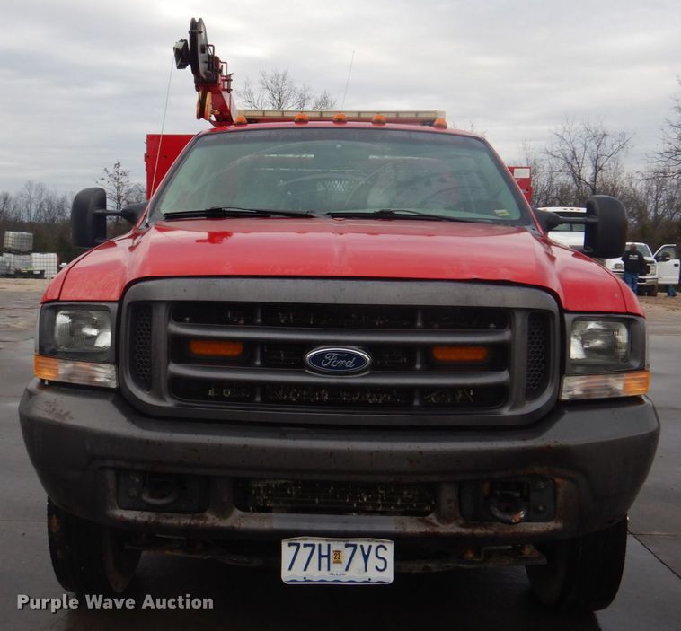 image for item DM7261 2004 Ford F550 Super Duty  utility / service truck