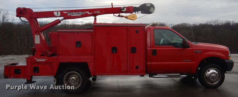 image for item DM7261 2004 Ford F550 Super Duty  utility / service truck